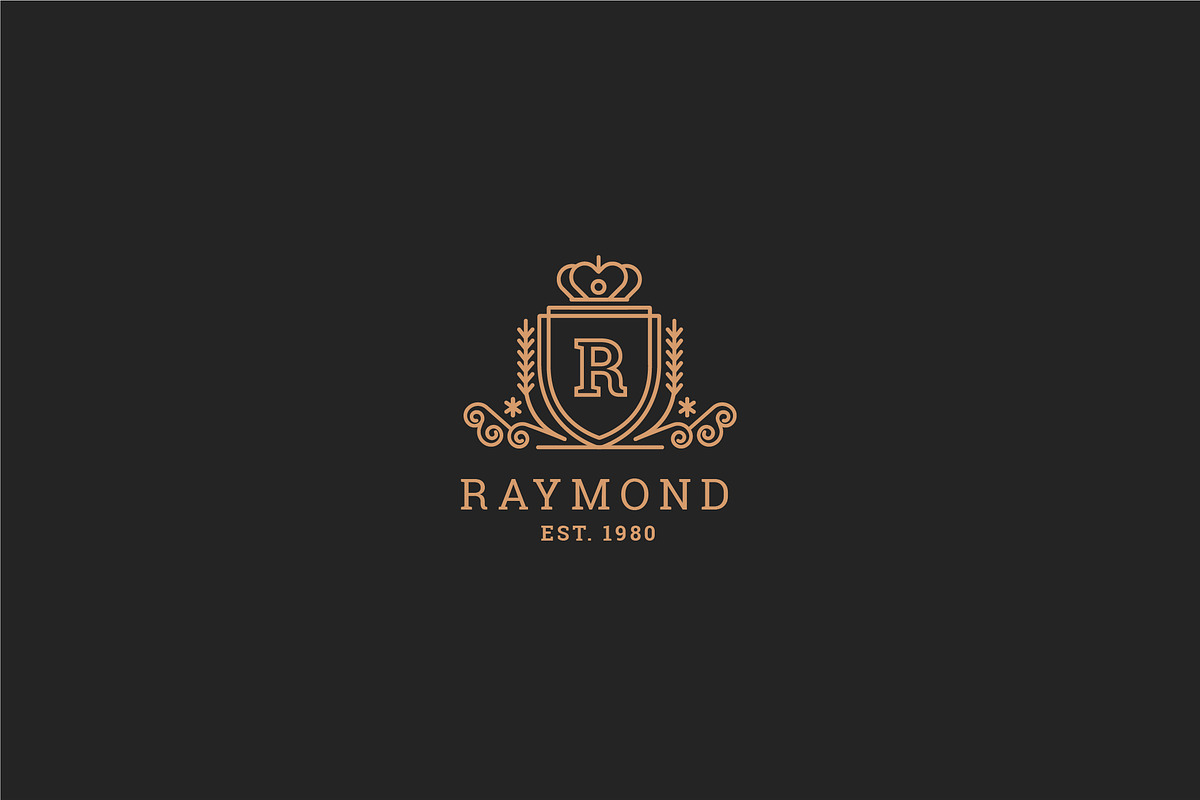 Letter R Logo - Heraldry Crest Logo, a Branding & Logo Template by ...