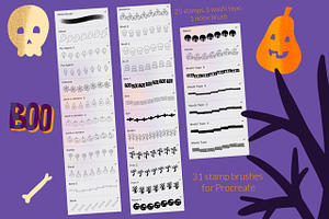 Halloween Stamp Brushes