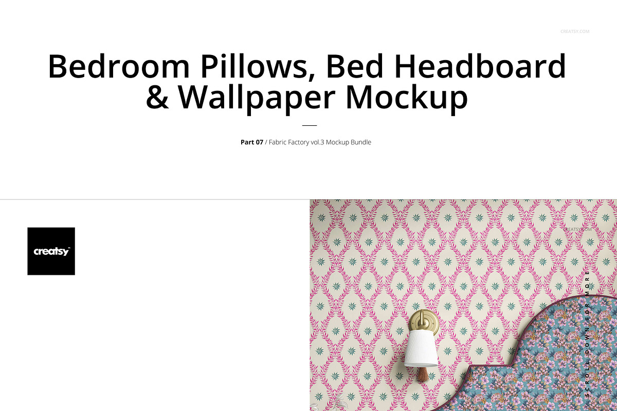 Fabric Factory v.3 Mockup Bundle, a Household Mockup by creatsy5 (Photo 8 of 33)