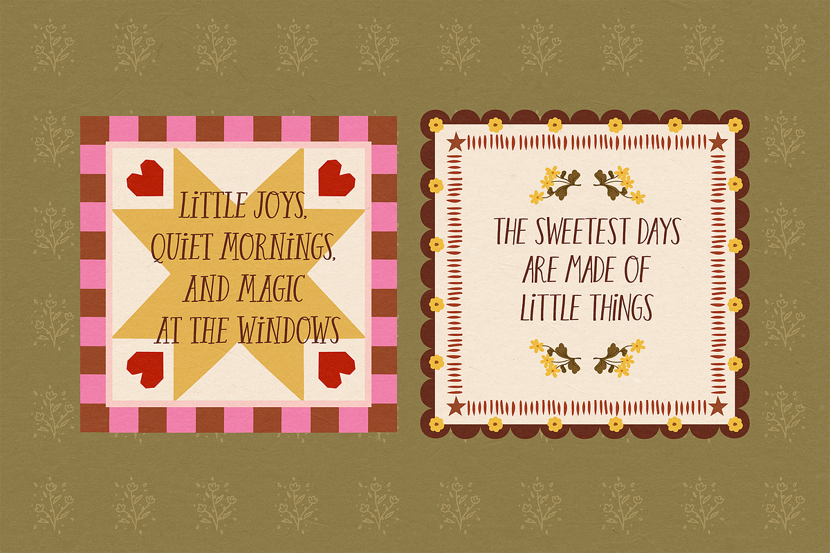 COZY LIBRARY | TALL COZY FONT, a Sans Serif Font by Maria Feliz Fonts (Photo 9 of 11)