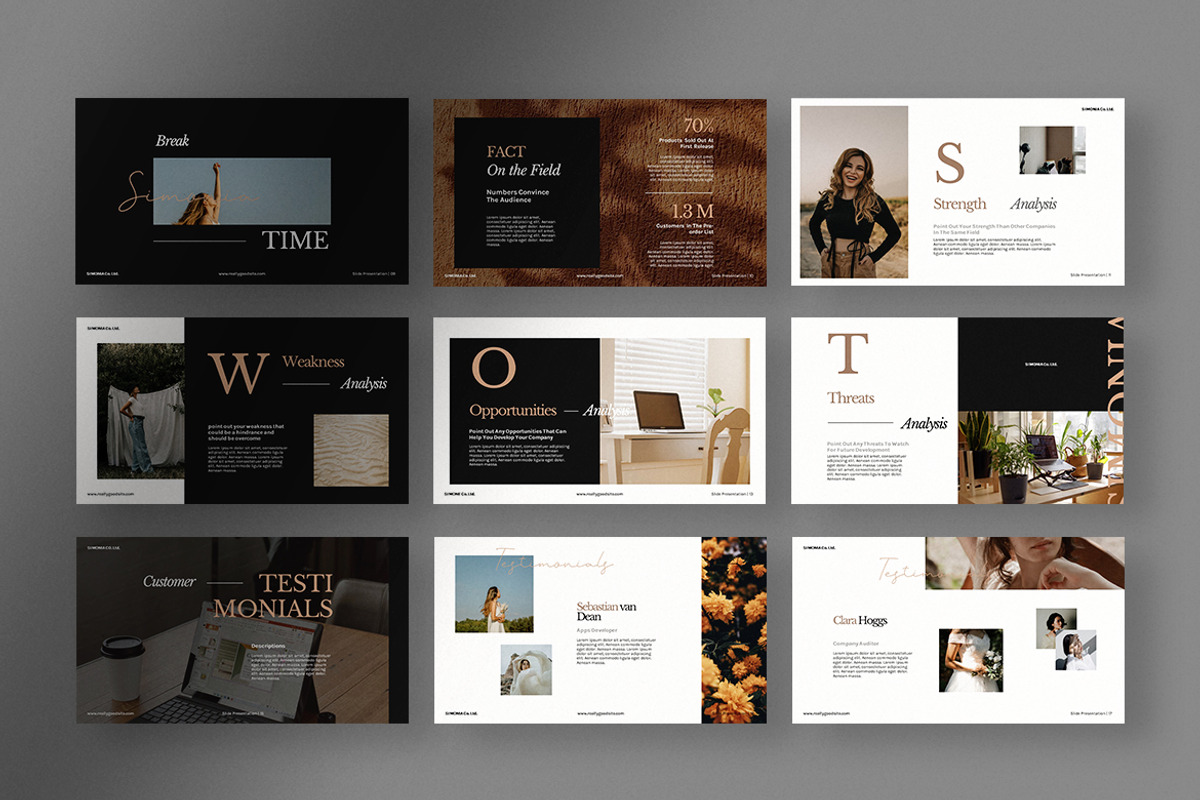 Simonia - Professional Company PPPT, a Presentation Template by peterdraw (Photo 9 of 12)