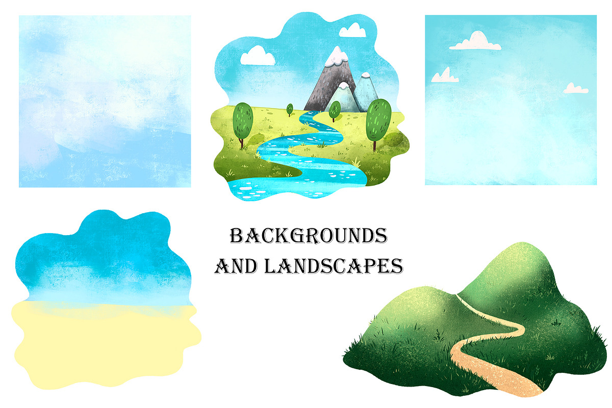 Fairy Tale - Clipart Set, an Illustration by Mashamashastu (Photo 7 of 12)