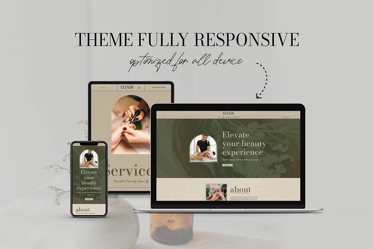 ELIXIR Wordpress Divi Theme