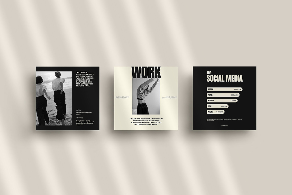 Social Media Branding Coach Posts, a Social Media Template by Moscovita Studio (Photo 5 of 43)