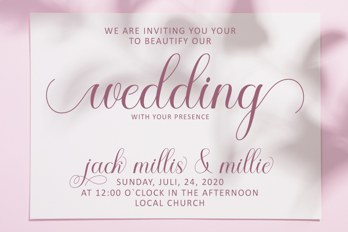 Gaynelle Script, a Script Font by Strong.co (Photo 2 of 10)