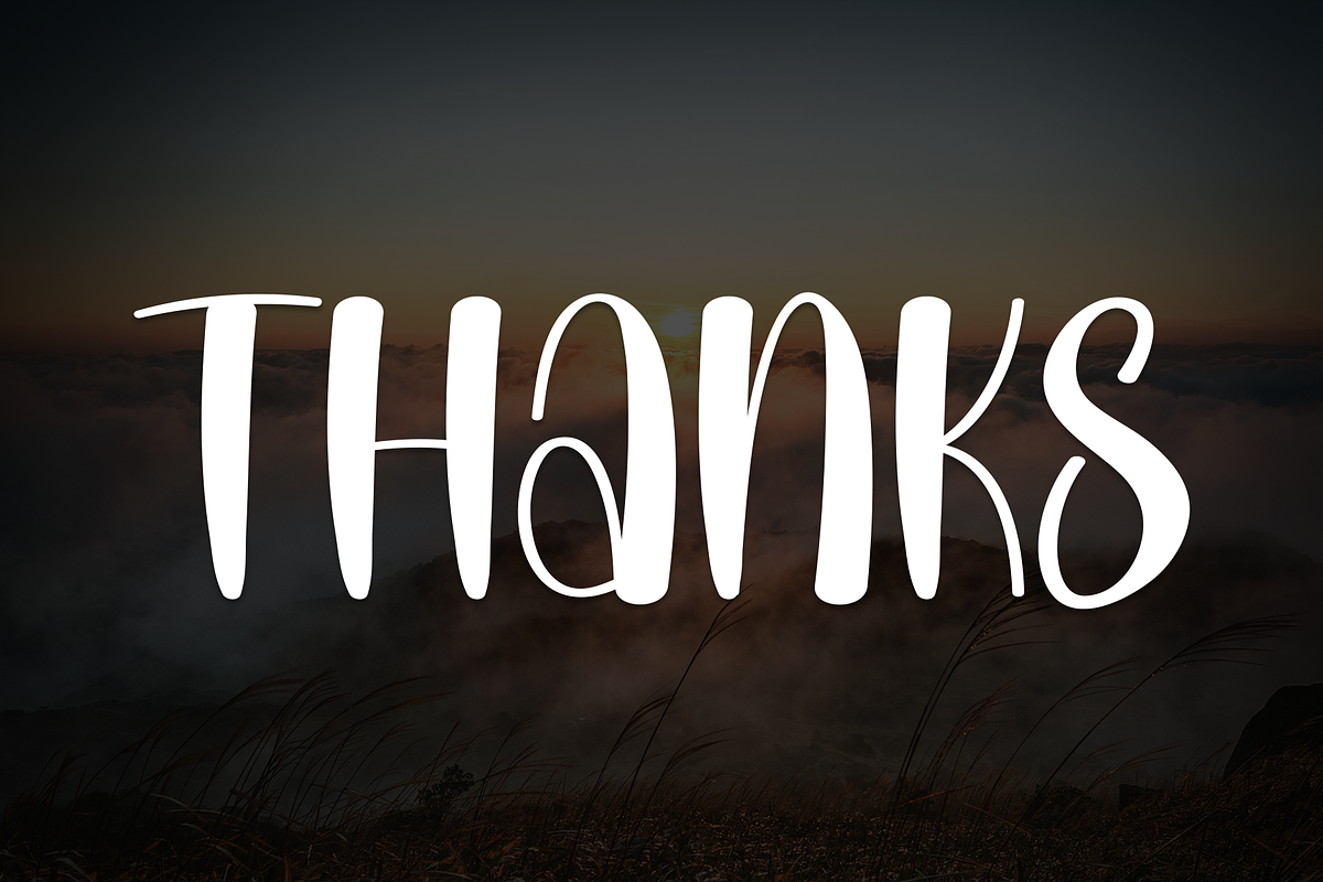 Morning Wonderful | Script Font, a Script Font by Scratchones (Photo 8 of 8)