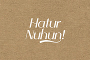 Wakeba Serif Font, a Serif Font by rmdndsign (Thumbnail 7 of 7)