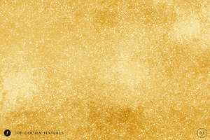 100 Golden Textures