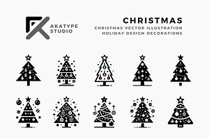 Christmas Vector Icon, an Icon by Akatype Studio