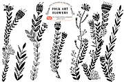Folk Art Flowers, a Pattern Graphic by Arie Clares (Thumbnail 8 of 11)