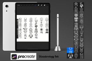 Dreamcatchers Set 1 Procreate Brush