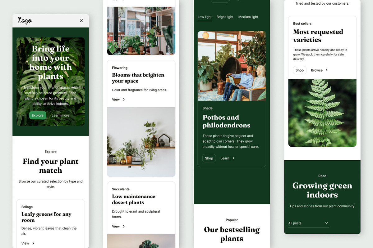 Planteo - Landing Page, a Landing Page Template by RPWDS (Photo 3 of 3)