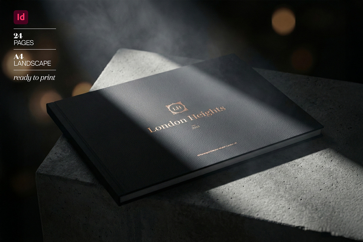 Luxury Real Estate Brochure Template, a Brochure Template by mario_kojic_design (Photo 1 of 7)