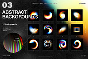 Graphics and Templates Pack, a Background Graphic by Inartflow (Thumbnail 7 of 27)