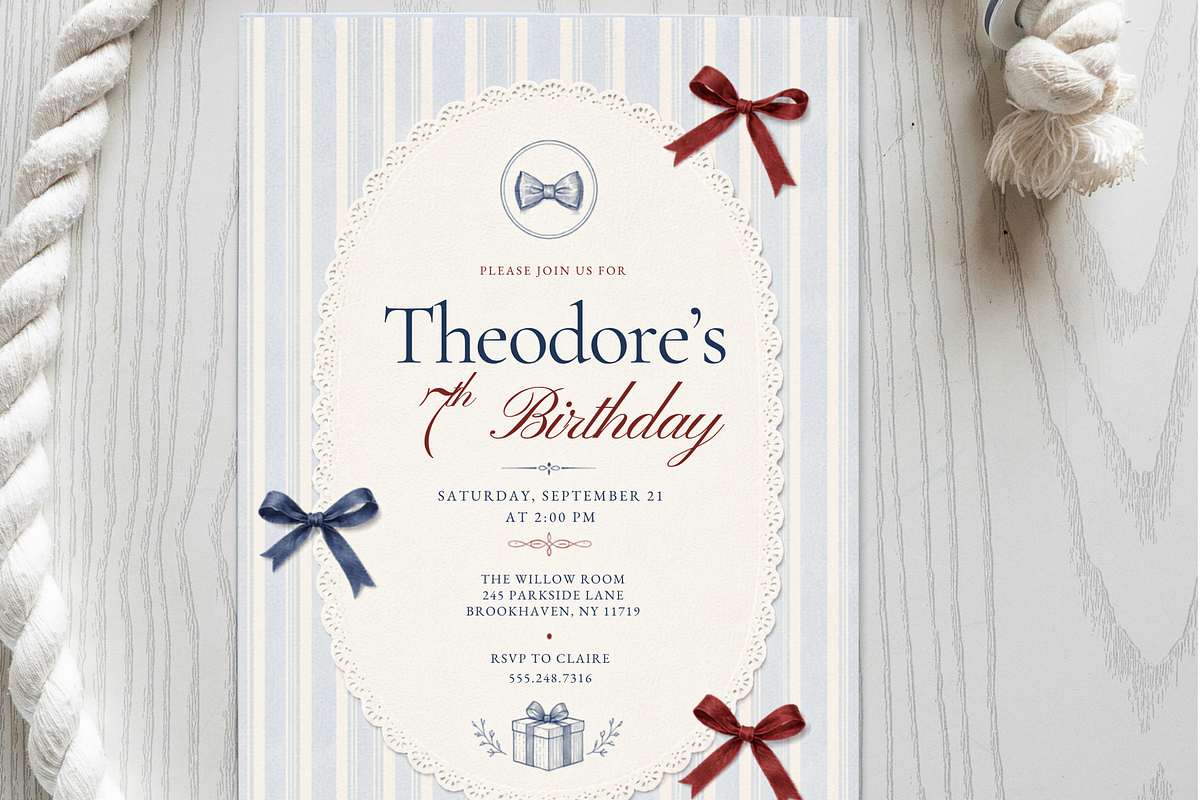 Whimsical Birthday Boy Invitation, an Invitation Template by heynomi (Photo 16 of 19)