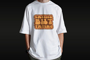 Crying But Trying Retro T-Shirt Desi, an Object Illustration by Ahluva Studio (Thumbnail 3 of 6)