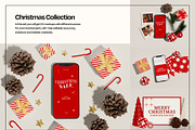 Christmas Mockup Bundle, a Packaging Mockup by Mego-studio (Thumbnail 3 of 11)
