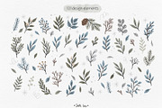 Cozy Woodland Animals Clipart, a Texture Illustration by Jenny Quince (Thumbnail 8 of 13)