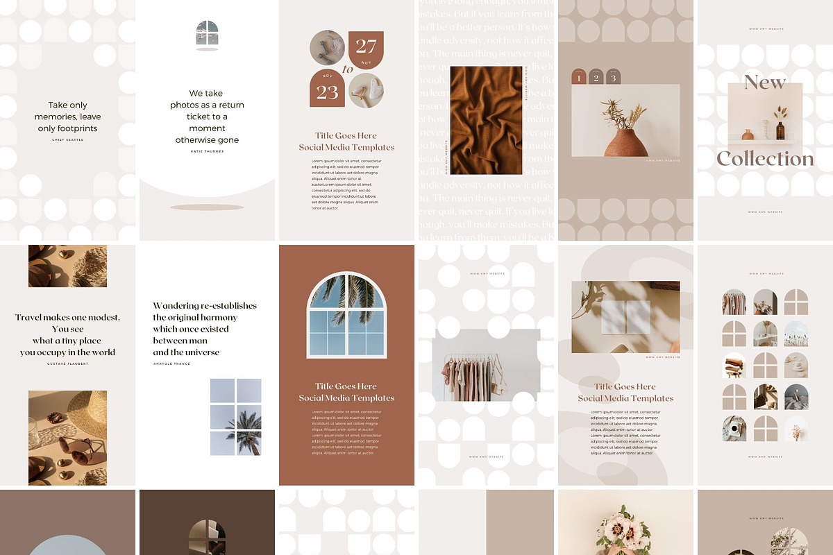 Instagram Post Story Template Shadow, a Social Media Template by Keikoya (Photo 15 of 20)