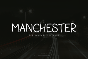 Manchester - Handwritten Sans