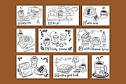 Coffee Break Illustrations, an Illustration by AJ Doodles (Thumbnail 4 of 15)
