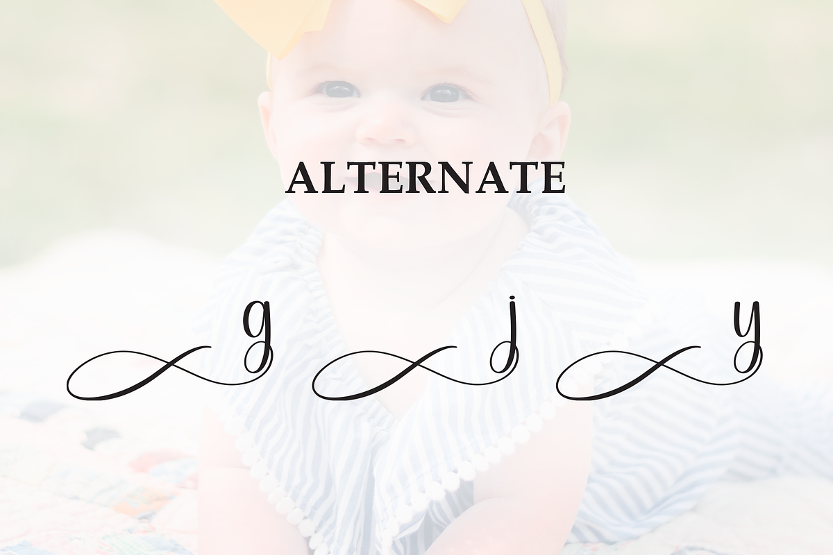 Chubby | Script Font, a Handwritten Font by Scratchones (Photo 8 of 9)