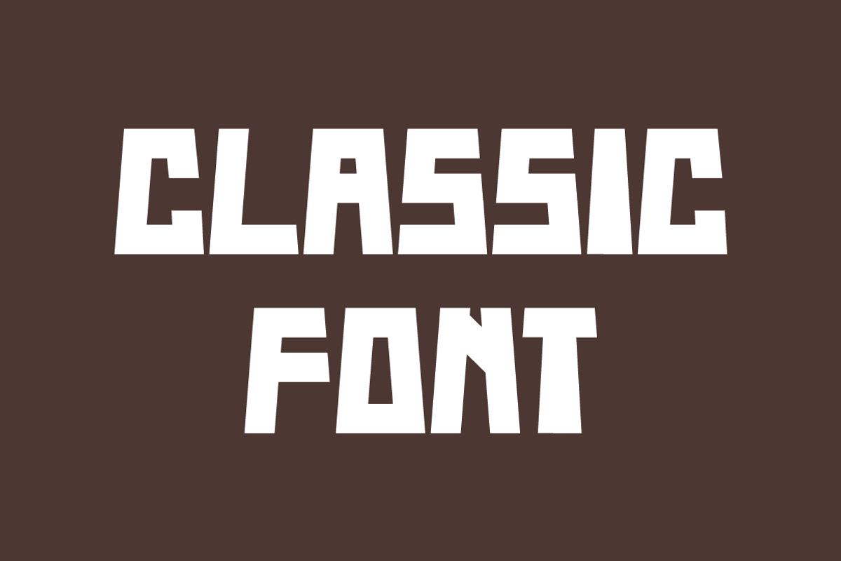 Retro Clasic, a Sans Serif Font by alon kelakon (Photo 2 of 6)
