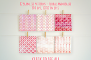 Sweet Love Watercolor Collection, a Texture Graphic by Sinziana Romanescu (Thumbnail 13 of 15)