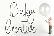 Baby Birthday, a Handwritten Font by FreshTypeINK (Thumbnail 6 of 8)