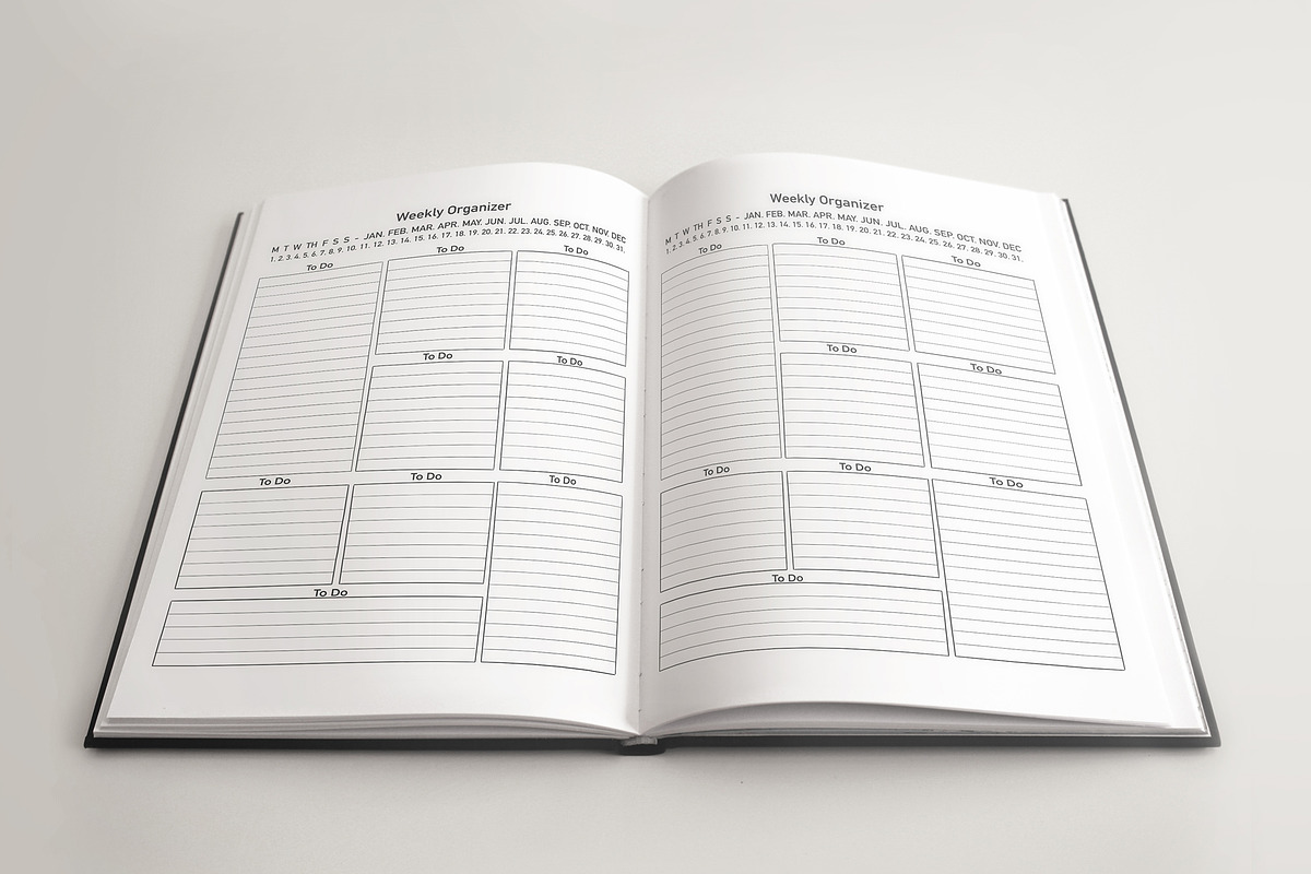 20 HandDrawn Printing Planner Layout, a Graphic by Character (Photo 7 of 10)