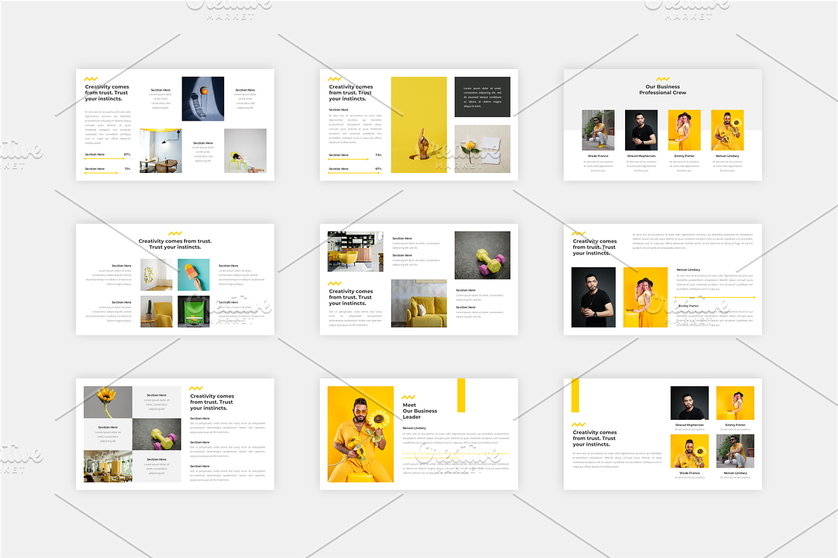 Creative Pitch Deck Collection, a Presentation Template by Artiveko (Photo 3 of 4)