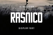 Rasnico, a Sans Serif Font by lelevien (Thumbnail 3 of 6)