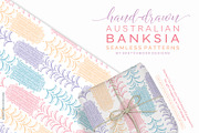Australian Banksia Seamless Patterns, a Pattern Graphic by Sketchbook Designs (Thumbnail 5 of 7)