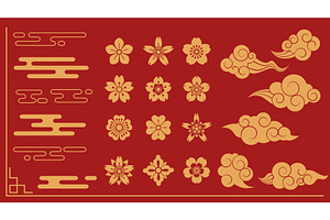 Traditional Asian ornamental, an Illustration by art PVP - market