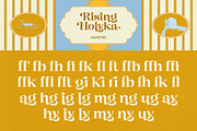 Rising Holyka Retro Modern Serif, a Serif Font by timelesstype.co (Thumbnail 15 of 20)