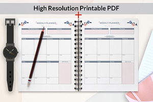 Weekly Planner In Word & Digital PDF