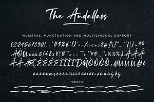 The Andallass-HandwrittenScript Font