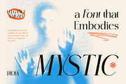 Riola Mystic - Elegant Display Font, a Sans Serif Font by Artisan Themes (Thumbnail 3 of 11)