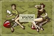 The Aviation Vector pack, an Object Graphic by Novisouldado (Thumbnail 6 of 10)