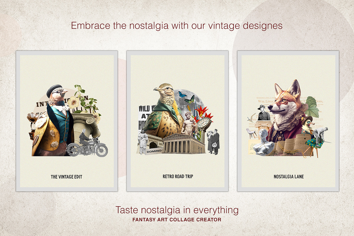 SALE! Fantasy Art Collage Creator, an Object Graphic by SNIPESCIENTIST (Photo 10 of 27)