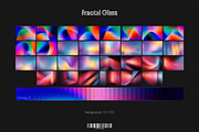 Vertical Fractal Glass Backgrounds, a Background Graphic by Freezerondigital (Thumbnail 11 of 17)