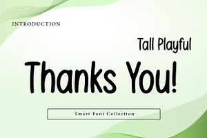 Tall playful, a Script Font by Wow Magic