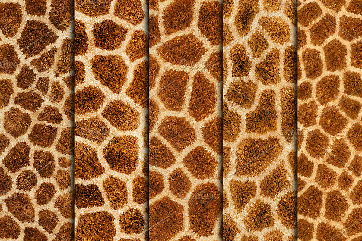Realistic Giraffe Fur Texture, a Pattern Graphic by Artonix (Photo 2 of 4)