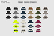 Hat Template - Boonie Hat, a Hat Mockup by Template Haven (Thumbnail 2 of 2)