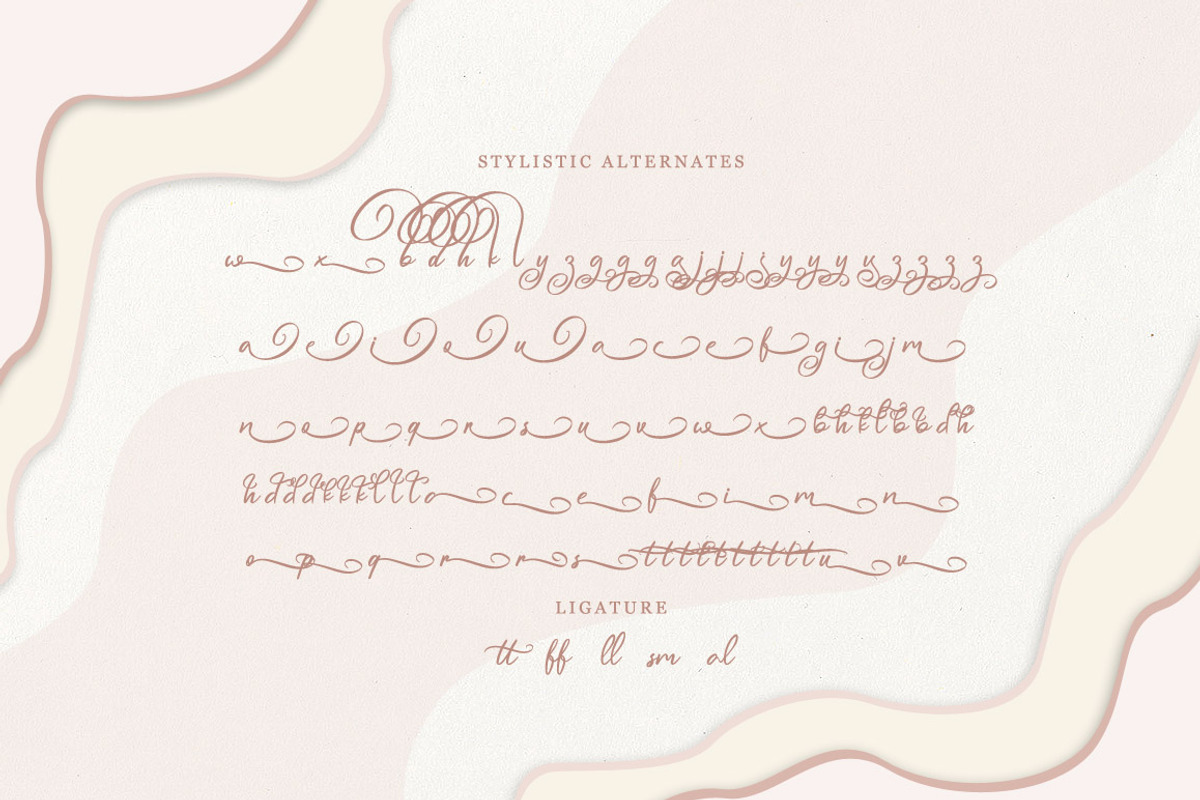 Esmetralda - Handwritten Font, a Script Font by FHFont (Photo 9 of 10)