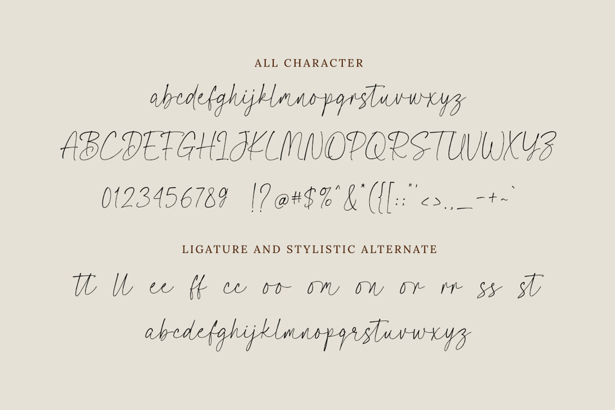 Paris Destination Handwritten Font, a Handwritten Font by Bluestype Studio (Photo 8 of 8)