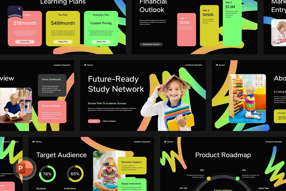 Academic Education Presentation, a Presentation Template by Claymoon Lab (Photo 2 of 7)