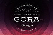 Gora Rough, a Slab Serif Font by Russian Fonts (Thumbnail 1 of 9)