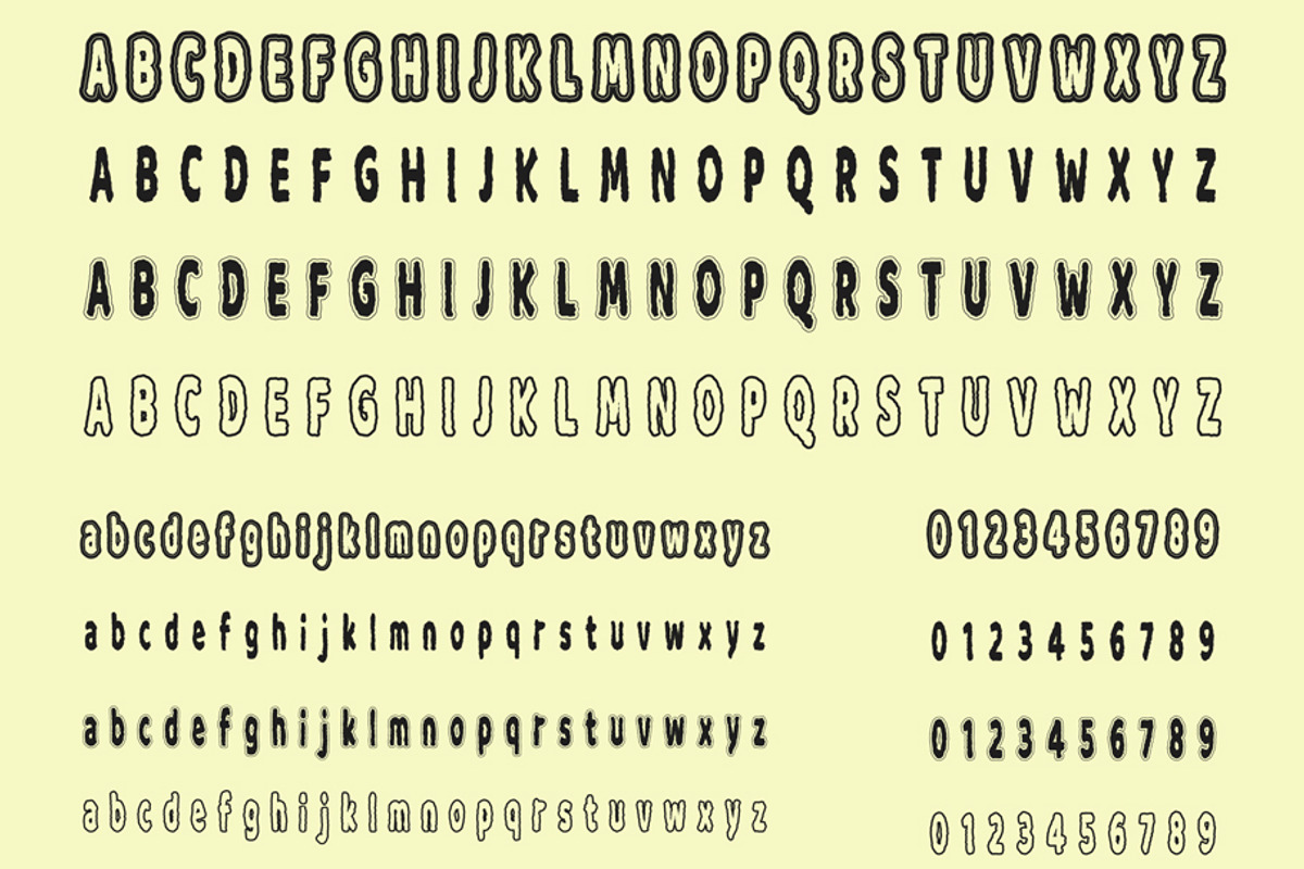 Egypt Queen Collection, a Sans Serif Font by Fontcastle (Photo 8 of 13)
