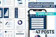 Instagram Charts and Graphs Template, a Presentation Template by Snapybiz (Thumbnail 8 of 8)
